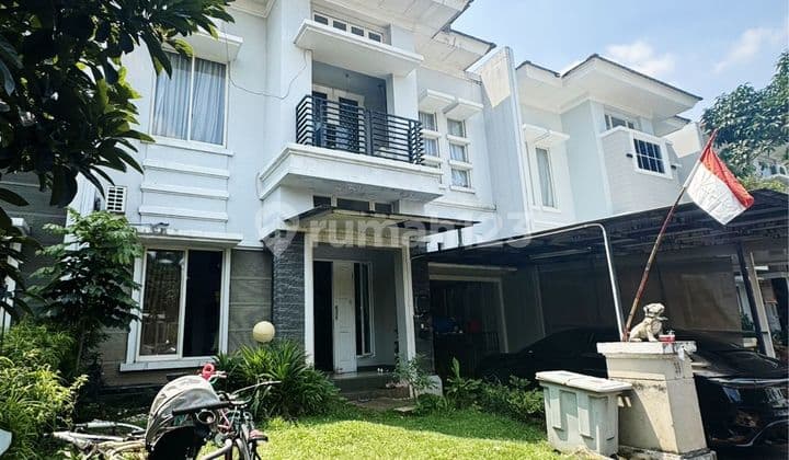 rumah gading serpong cluster jade luas 162m hadap barat daya