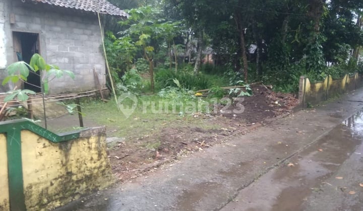 Tanah pekarangan strategis barat pasar cebongan