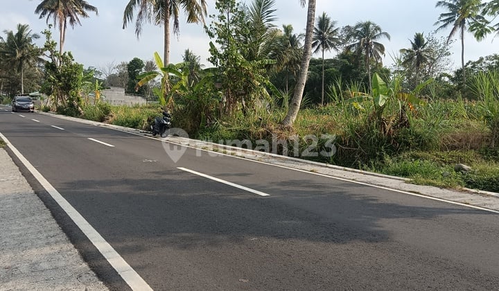 Tanah Sawah di Pinggir Jalan Utama Jl.jangkang Dekat Kampus Uii