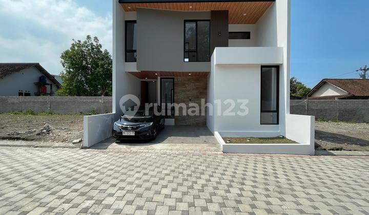 New 2-Story Contemporary Design House in Kledon Housing, Jl. Kaliurang Km 13, Near UII Campus
