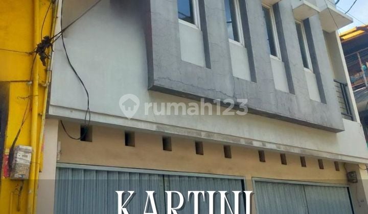 Jual Cepat !! Ruko Murah Siap Pakai 3 Lantai, Lokasi Strategis di Kartini - Jakarta Pusat