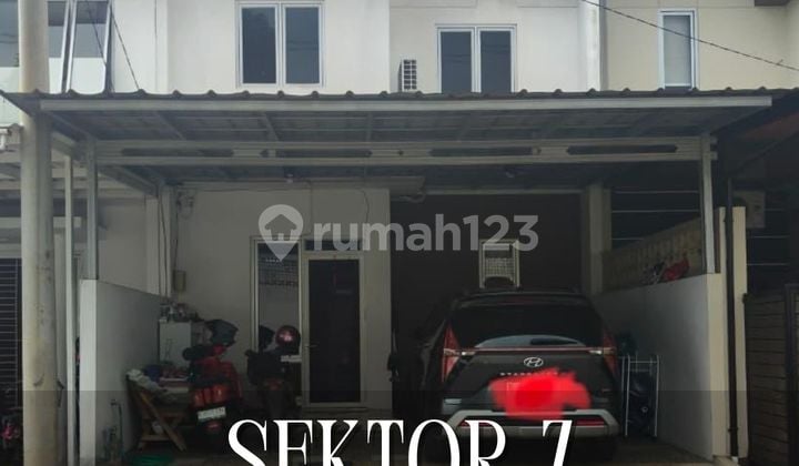 Murah !! Rumah 4 Kamar, 2 Lantai Siap Huni di Sektor 7 - Gading Serpong