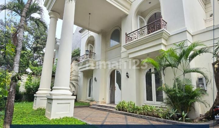 For Rent Fast !! 2-Storey House With Swimming Pool In Kemang, South Jakarta