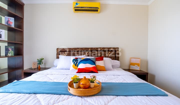 Disewakan Apartemen The Boulevard Siap Huni – Tipe 1 BR Furnished – Kawasan Segitiga Emas, Dekat Stasiun Gambir, Tanah Abang, Monas