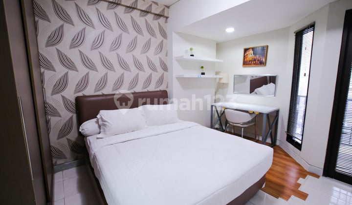 Best Deal! Disewakan Tamansari Sudirman Apartemen Type Studio, Fully Furnished - Lokasi Stragis, Dekat Wtc, Kuningan, Thamrin, Benhil, Dekat MRT, Senayan.