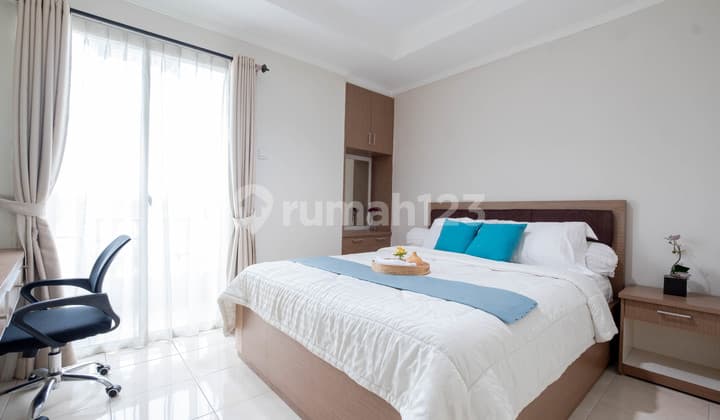 Disewakan Aprtemen Tanah Abang Jakarta Pusat di The Boulevard Dekat Millennium Hotel Sirih Jakarta, Plaza Simas, Kapal Api Group - 1 BR Furnished