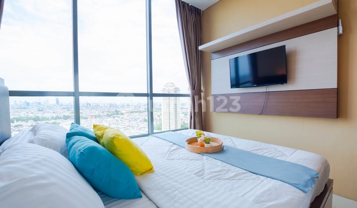 Sewa Apartemen GP Plaza Tipe Dekat Senayan, Dipo Tower, Kampus Binus, Stasiun Palmerah, RS Pelni – Palmerah, Jakarta Pusat – 2 BR Full Furnished