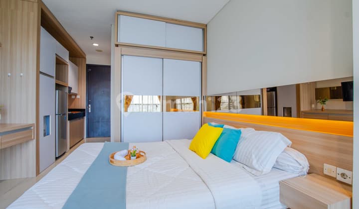 Sewa Apartemen Tipe Studio GP Plaza Full Furnished - Near Palmerah, Senayan, Slipi, Grogol