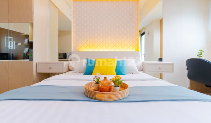 For Rent Studio Apartment Tamansari Sudirman Fully Furnished - Strategic Location in WTC, Semanggi, Benhil Area