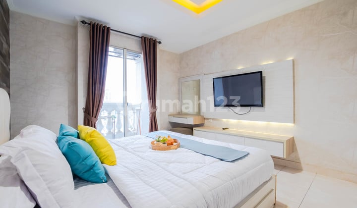 Sewa Apartemen Tipe 1BR The Boulevard Furnished Kawasan Tanah Abang - Strategis Area Thamrin, Cideng, Monas, Kebon Kacang, Sarinah, Slipi, Tomang