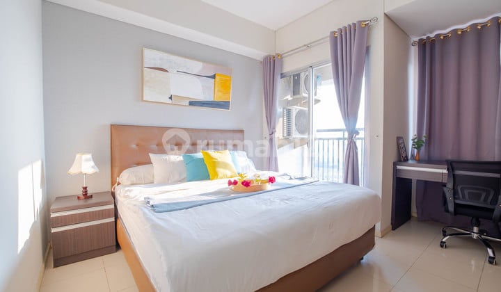 Hunian Strategis! Disewakan Apartemen Cosmo Terrace 1Br Full Furnished & Siap Huni - Lokasi Dekat dengan Bundaran Hi, Tanah Abang, Sudirman, Sarinah