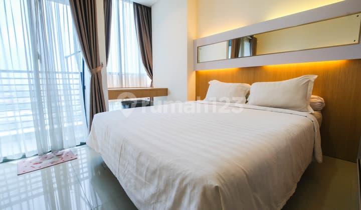 Disewakan Apartemen Murah Gp Plaza Studio Full Furnished - Lokasi Dekat Slipi, Palmerah, Binus, Bundaran Hi, Tanah Abang.