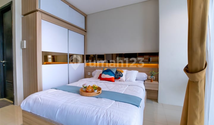 Sewa Murah! Studio Gp Plaza Full Furnished: Strategis Dekat Slipi, Binus & Sudirman - Siap Huni!