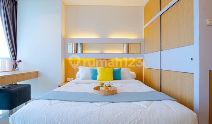 Sewa Apartemen Gp Plaza Palmerah Tipe Studio Full Furnished - Unit Siap Huni - Lokasi Strategis Dekat Slipi, Senayan, Grogol, Binus, Kemanggisan