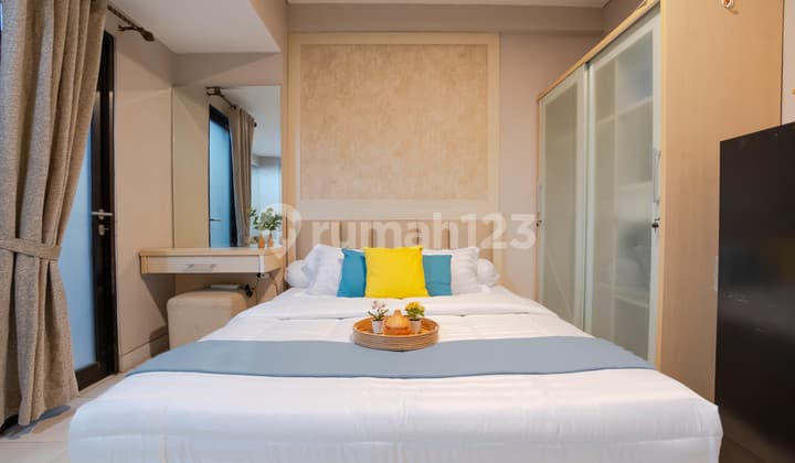 Sewa Apartemen Hunian Modern Tipe Studio Tamansari Sudirman Full Furnished – Strategis Area Kuningan City, Mega Kuningan, GBK, SCBD, Semanggi