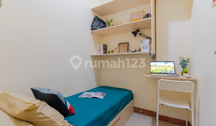 Sewa Kost Kamar Mandi Luar Siap Huni Full Furnished - Abdihome Kost Capsule Abdi Jelambar Residence