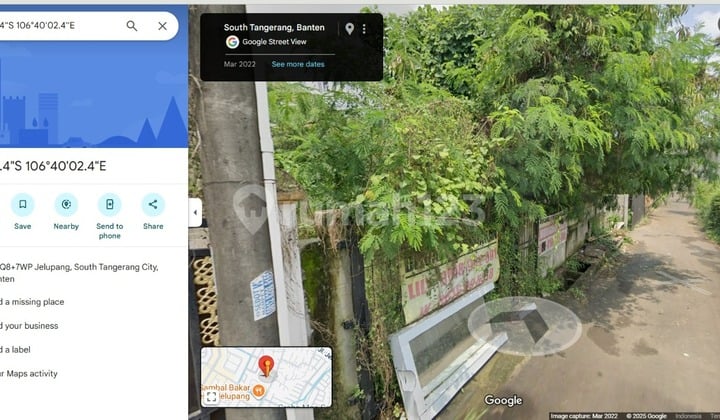 Disewakan Tanah di Villa Melati Mas Tangerang Selatan