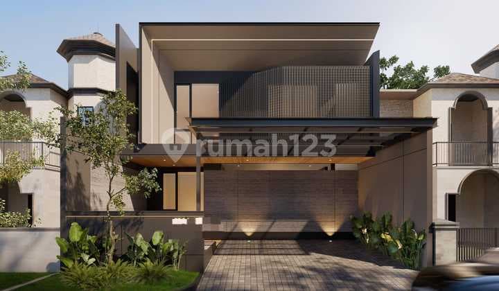 Dijual Rumah San Diego Design Arsitektural dan Finishing Premium