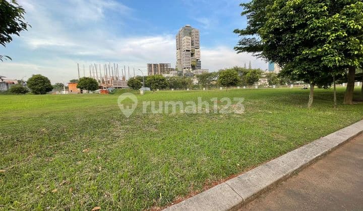 Bisa Kpt / Cicil 36x Kavling Hoek Hadap Timur Laut di Sutera Victoria Alam Sutera