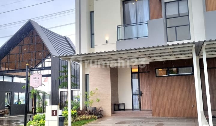 Rumah di Cluster Selangkah ke Pasar 8, Rumah Cluster Cemara Agra di Suvarna Sutera Tangerang