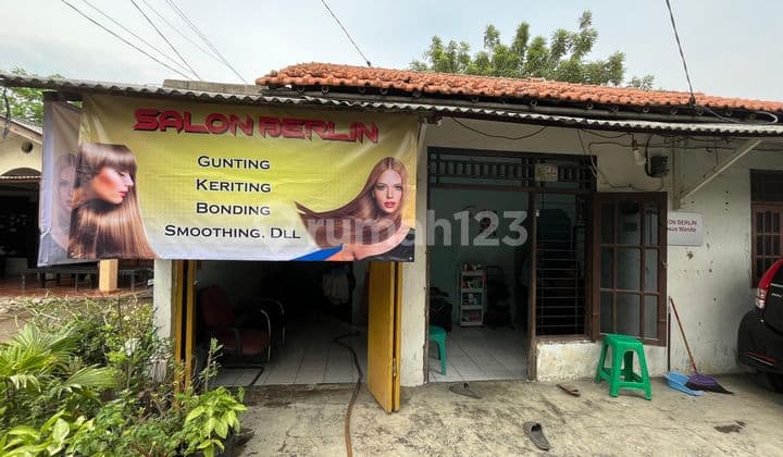 Selangkah ke Bandara Soetta! Rumah Toko Dipinggir Jalan Ramai Kendaraan di Kedaung Baru Kota Tangerang