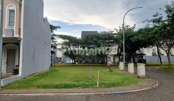 Bisa KPT / Cicil 12X Kavling Hoek Hadap Utara di Azura Vanya Park BSD City