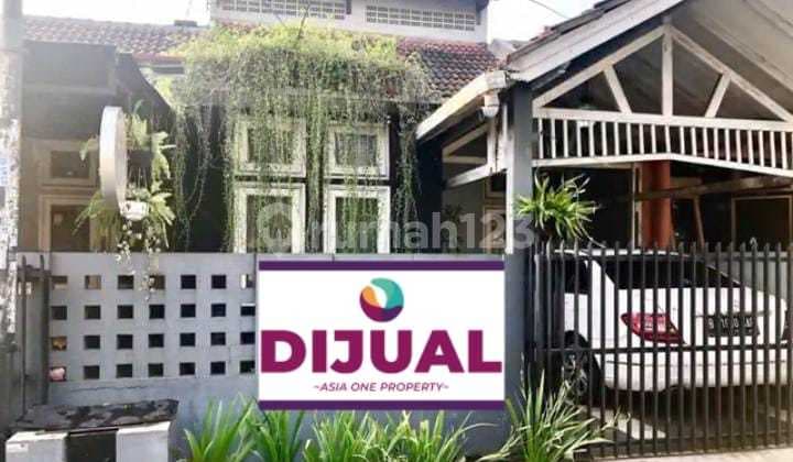 Rumah Asri Siap Huni Bebas Banjir, Di Komplek Deppen Cibubur, Dekat Lrt Harjamukti.