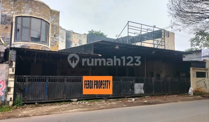 Bu Ruang Usaha SHM LT 480 M2 Pinggir Jalan Belakang Plaza Cibubur