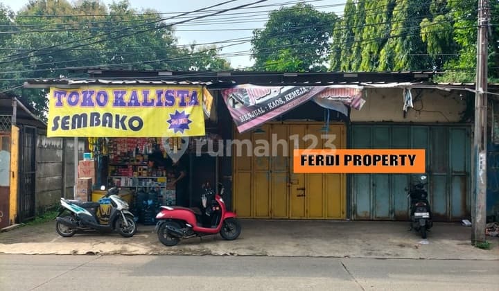 Kios 1 Lantai Investasi Menguntungkan Strategis Jln Leuwinanggung