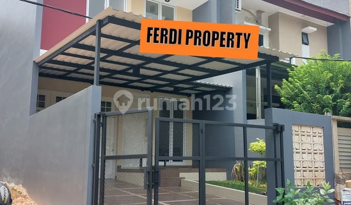 Rumah Baru 2 Lantai, HGB, Siap Huni 3 Kamar Tidur 200M2 Pintutoll