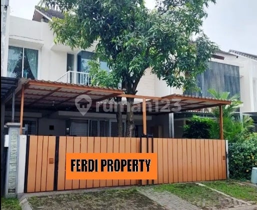 Bebas Banjir, Rumah, 2 Lantai Second Bulovard Hadap Barat