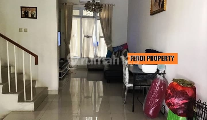 Siap Huni, Rumah, 2 Lantai, SHM 3+1 Kamar Tidur Hadap Selatan