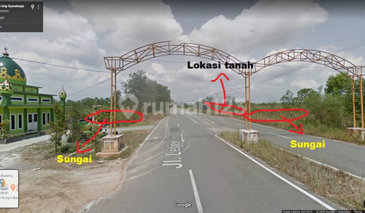 Tanah Bontang Lestari Pinggir Jalan Raya Dekat Perum Korpri
