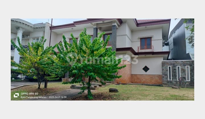 RUMAH ALAM SUTERA TANGERANG SIAP HUNI JALUR UTAMA ASRI DAN NYAMAN