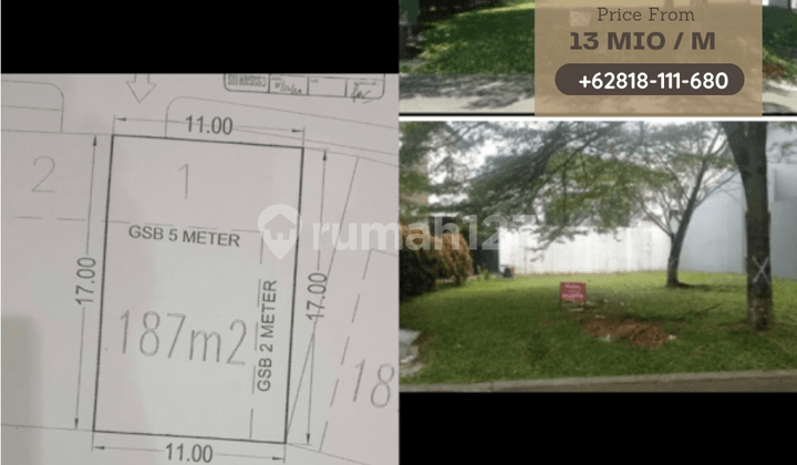 For Sale Land in The Icon Cluster BSD