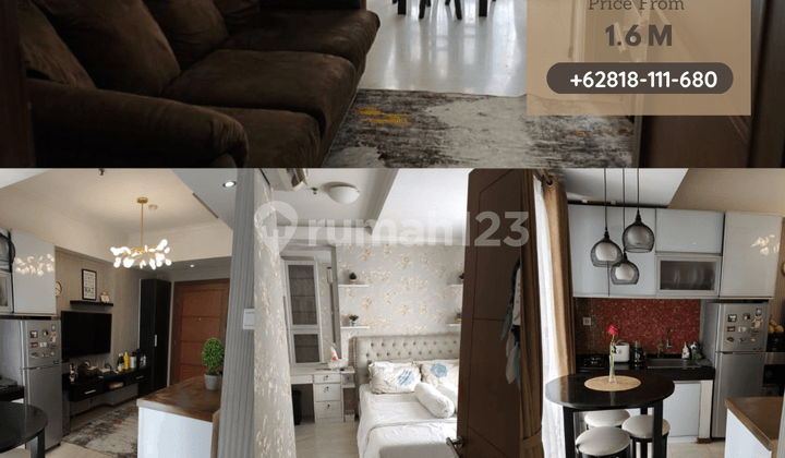 For Sale 2BR Apartment Royal Mediterania Tanjung Duren