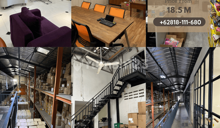 Dijual Gudang Taman Tekno 2 Serpong Tangerang Selatan