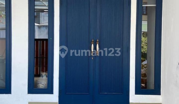 Modern Scandinavian House with Iconic Blue Door in Premium Area of South Cipete