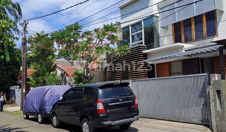For Sale Office-Usable House in Gandaria, Kebayoran Baru - Semi Furnished, Wide Road