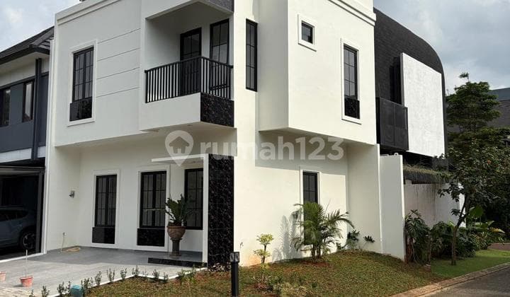 Dijual Rumah Baru Posisi Hoek di Kireina Park Nusa Loka BSD