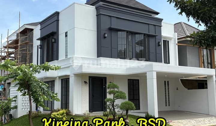Dijual Rumah Brand New Klasik Modern di Kireina Park Nusa Loka BSD
