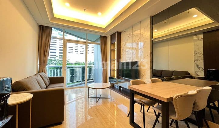 For Rent: South Hills Apartment, 2 Bedrooms, Furnished, South Jakarta