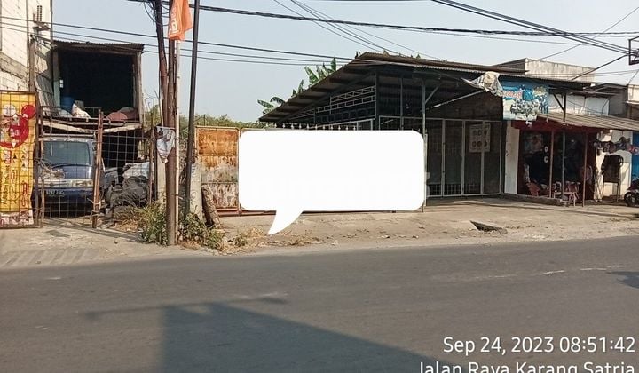 Tanah Darat Siap Bangun di Karang Satria Tambun Utara Bekasi