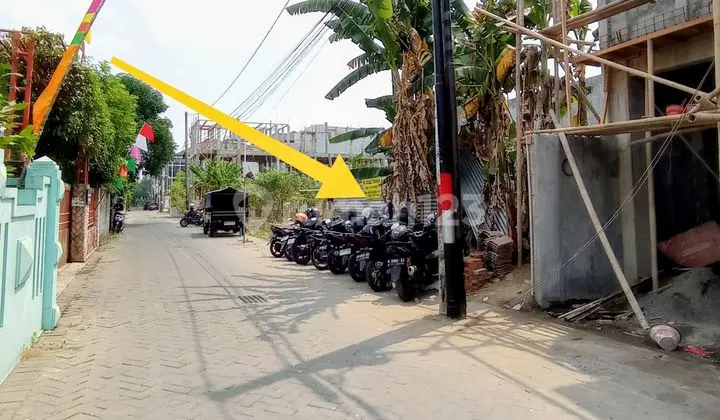 Land 170 m², first ring yard, Wahid Hasyim area, Depok, Sleman.