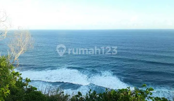Tanah Komersial Los Tebing View Laut Di Uluwatu