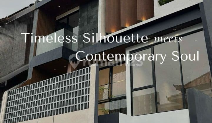 Modern Japandi New House, Strategically Located at Tukad Badung, Renon, Bali.