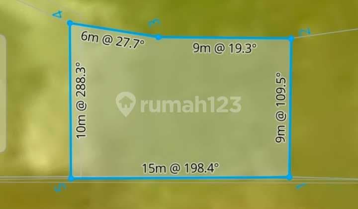 Rare Land 135M² in Luxury Villa Environment Tegal Cupek Umalas