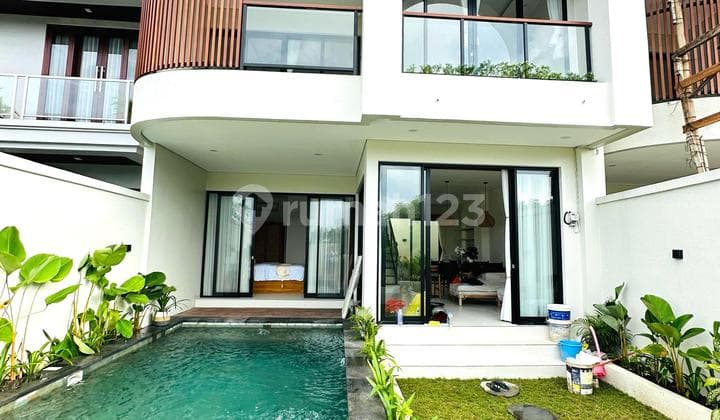 Villa Modern Santorini Mewah View Gwk Dekat Pantai Melasti