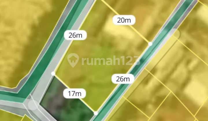 465M² Residential Land with Asphalt Road Access in Jimbaran.