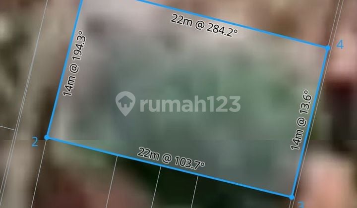 Rare Land 400m to Mertasari Sanur Beach Strategic Location